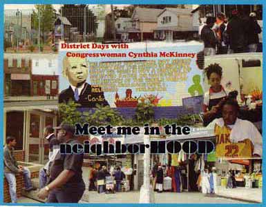 Racist HOOD card from Cynthia McKinney
