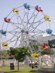 ferris wheel old ferris wheel