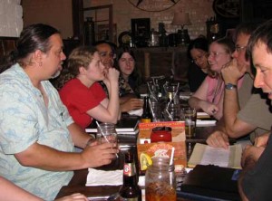 atlcart61509 The first Atlanta Cartoonists meeting!